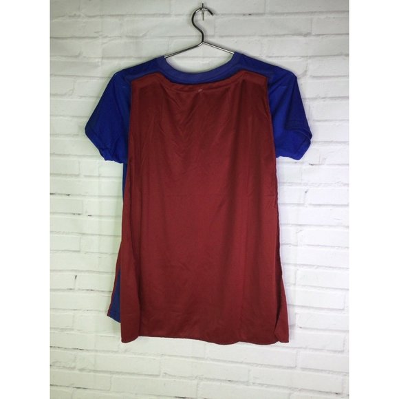 DC Comics Supergirl TV Show Graphic T-Shirt With Cape Women's Juniors Size L - Picture 2 of 7